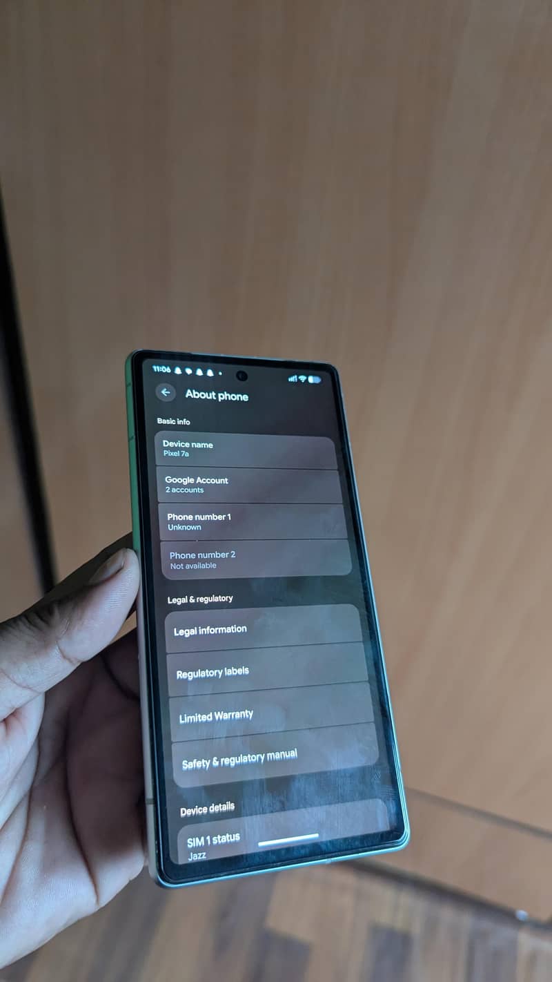 Google Pixel 7a 3