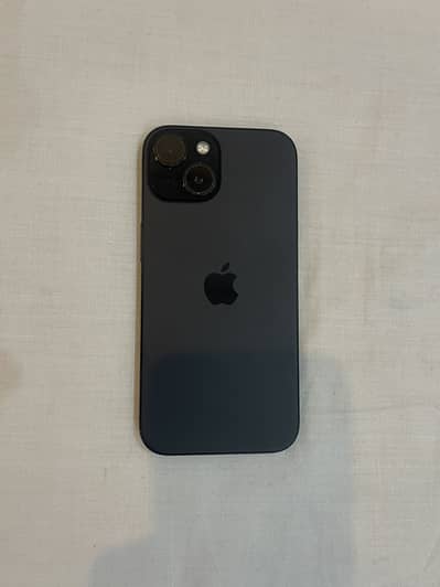 Iphone 15 128gb Black Colour  (physical plus e-SIM) Water Pack