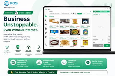 myPOS ERP – Complete POS Software for Retail & Restaurants