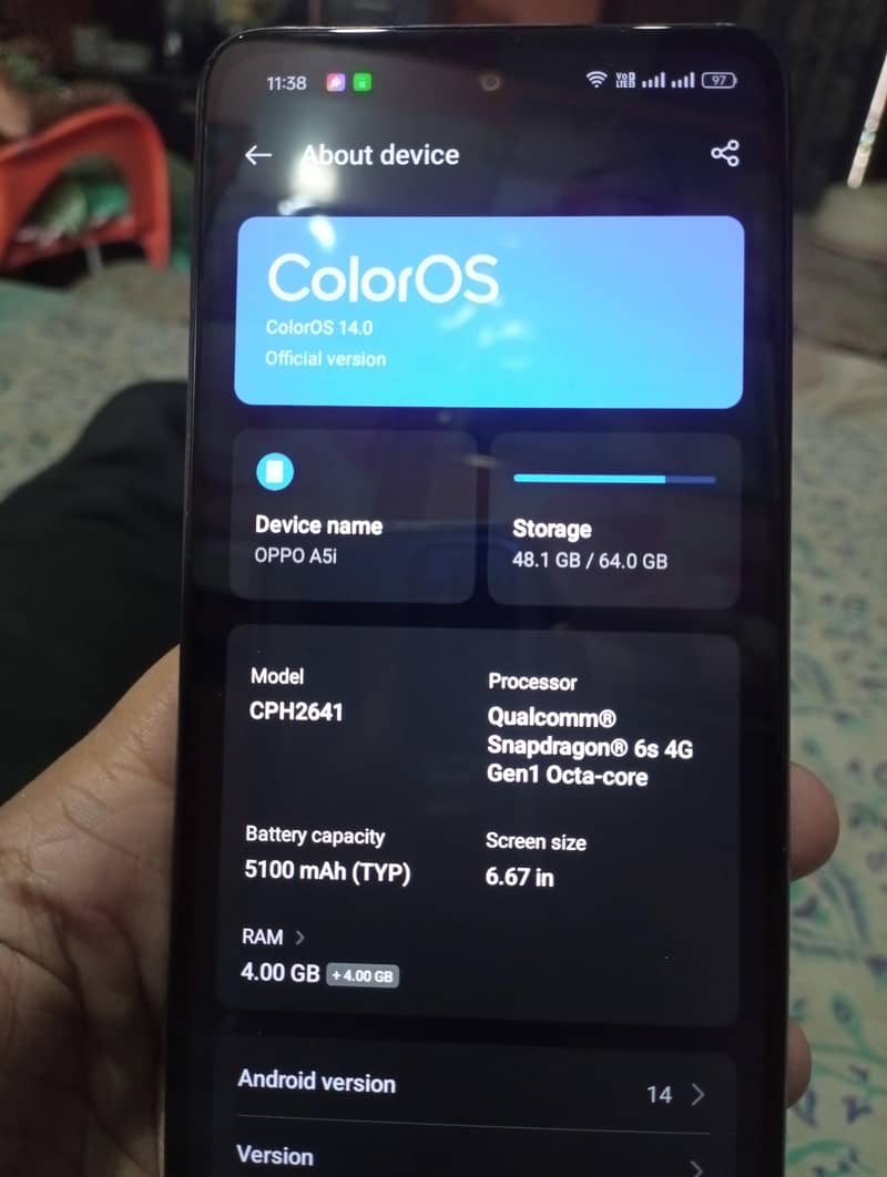 OPPO A5 3