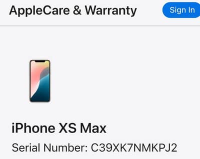 Apple iPhone XS Max 64GB