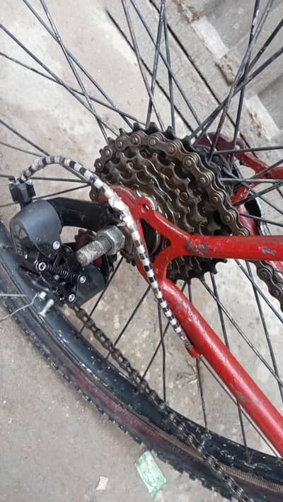 overall cycle is done   size 29  7 speed gear  only serious buyers