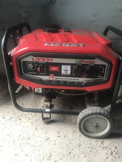 3KVA Generator Petrol or Gas 2no pr chlta hai