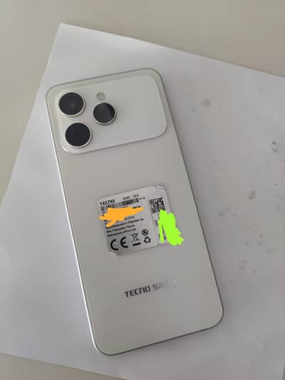 Tecno spark 40 6/128 official approved 9 month warranty with charger