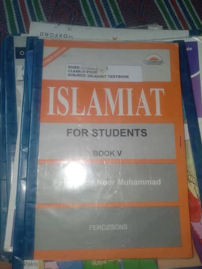 5 class books
