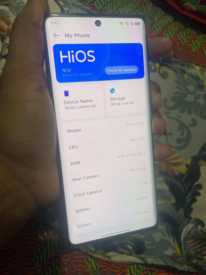 Tecno CAMON 30S 4