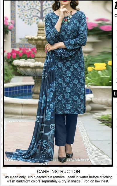 Print Lawn 3pc