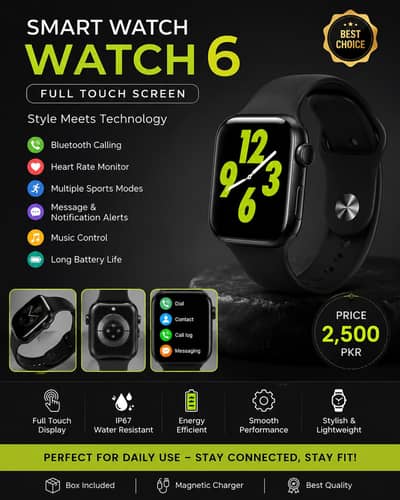 Watch 6 Smart watch