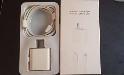Iphone 20W Charger Type C to Lightning Brand New