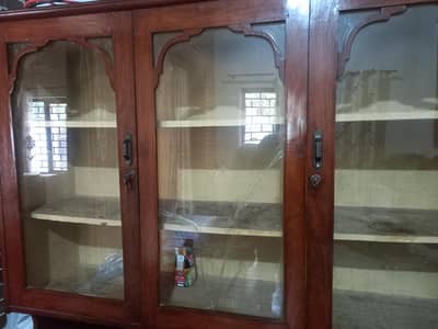 Solid Wooden Crockery Cabinet