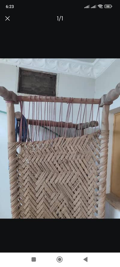 wooden chapoy چارپائی  RS 3000 per charpai