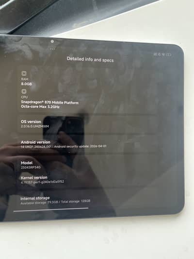 Xioami pad 6 for sale