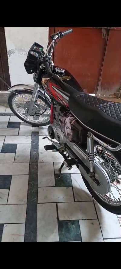 Honda cg125 2021 model all Punjab registered