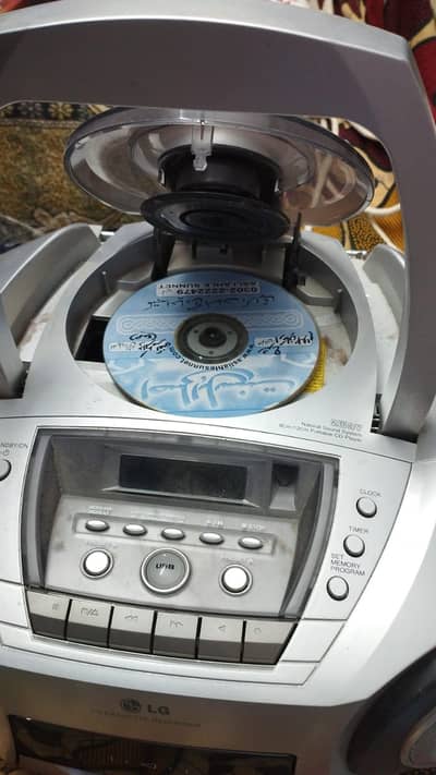 CD player & tape recorder