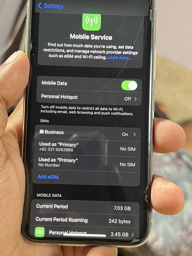 iPhone 11 pro. 2