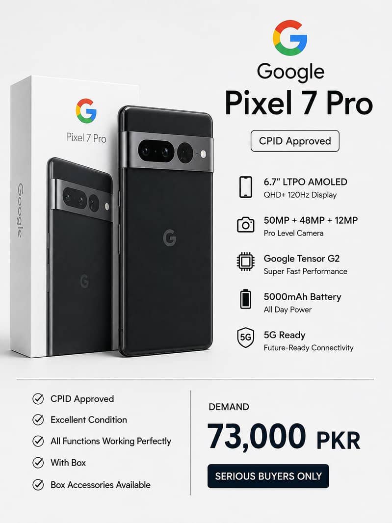 Google Pixel 7 Pro 0
