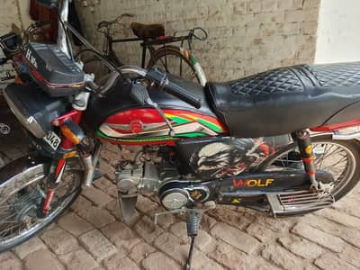 Metro 70cc 2023 model 24 Ki register