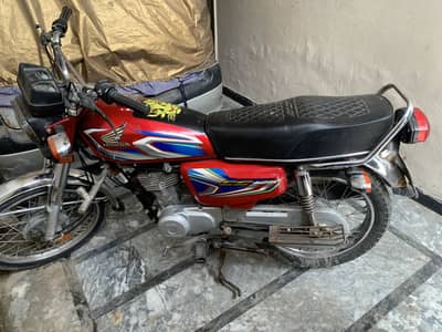 Honda CG 125 2022 Model | Faisalabad Registered | Excellent Condition