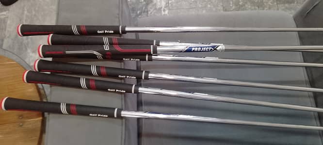 TaylorMade P790 Irons set(P, 4-9), Project 5.0 steel shafts