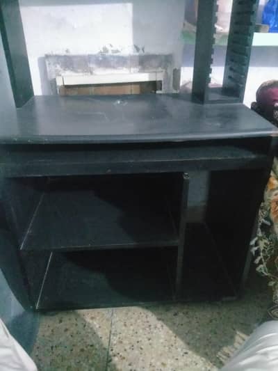 Gaming Computer Table cum TV Trolley in excellent condition