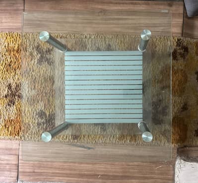 Beautiful glass table