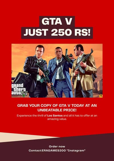 GTA V Just In 250 Buy Now