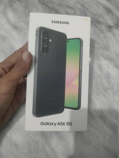 Samsung A56 with box