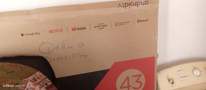 43 Inch TCL SMART TV 43S65A Model