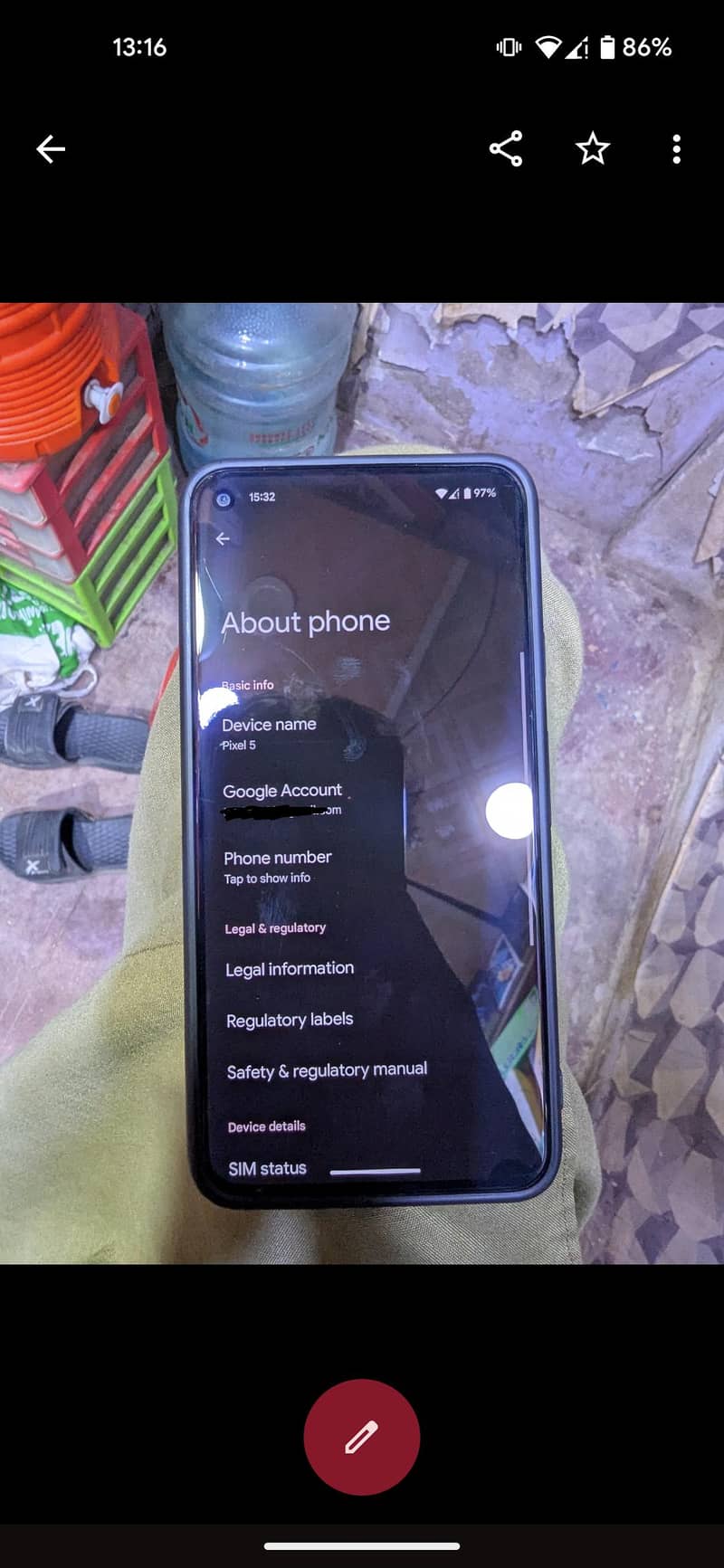 Google Pixel 5 4
