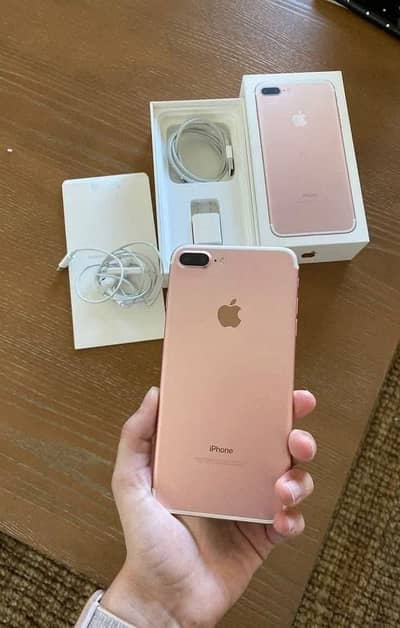 iphone 7 plus pta approved 128gb with complete box