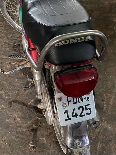 Honda 70 Moter cycle 10/7 health