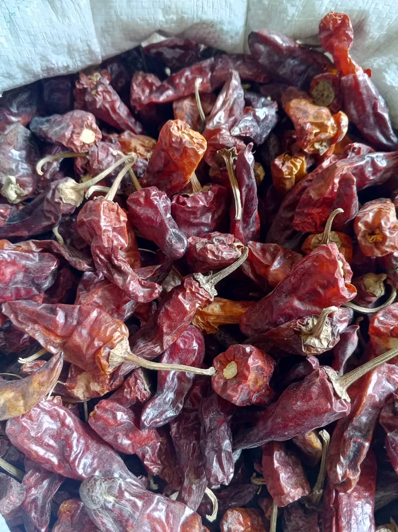 ملتان کی دیسی ثابت لال مرچ 1