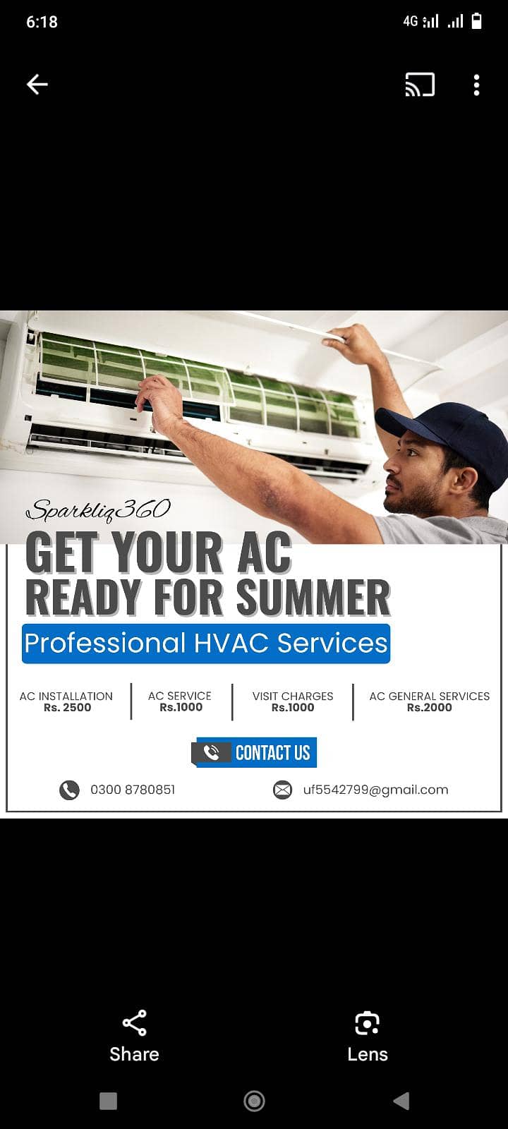 AC installation 0