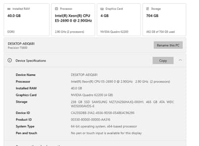 Dell t 5600 dual processor