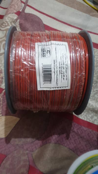 Saudia made alfanar wires available. 2.5mm and 4mm . roll 152 meter len