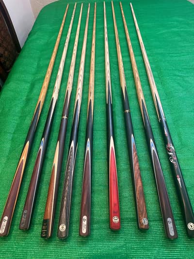 snooker cues