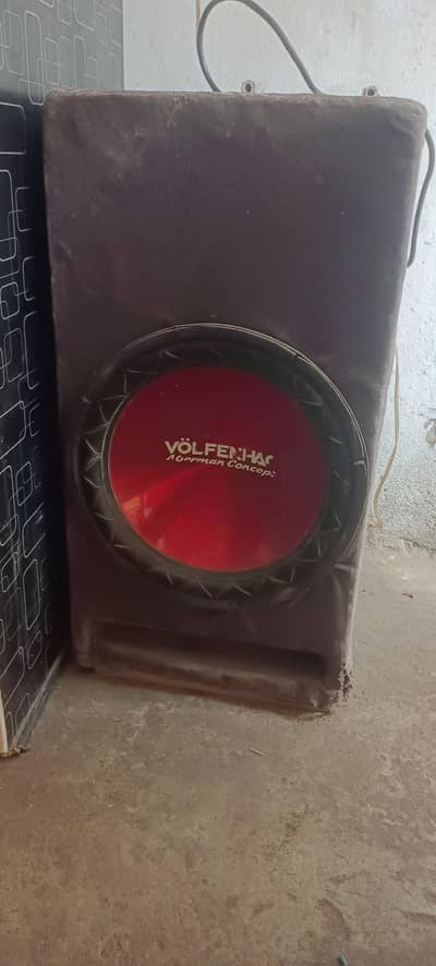 German car basser subwoofer speaker