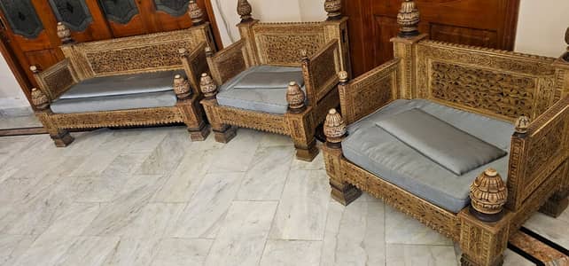 woodencarving sofa