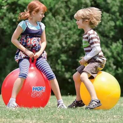 Kids Hopper Jump Ball with Handle