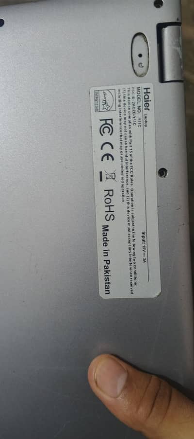 TOUCH WORKING HAIER LAPTOP