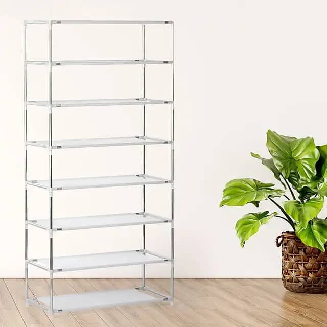 8 Layer Portable Dustproof Multi Purpose Rack Storage 3