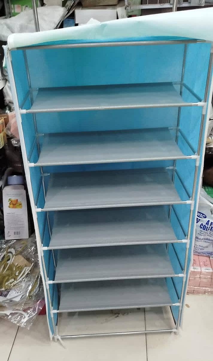 8 Layer Portable Dustproof Multi Purpose Rack Storage 7