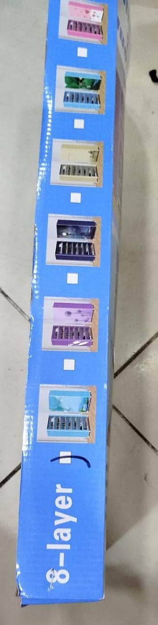 8 Layer Portable Dustproof Multi Purpose Rack Storage 10
