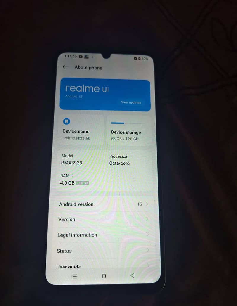 Realme Note 60 0