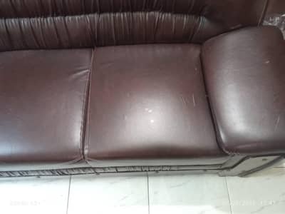 leather sofa