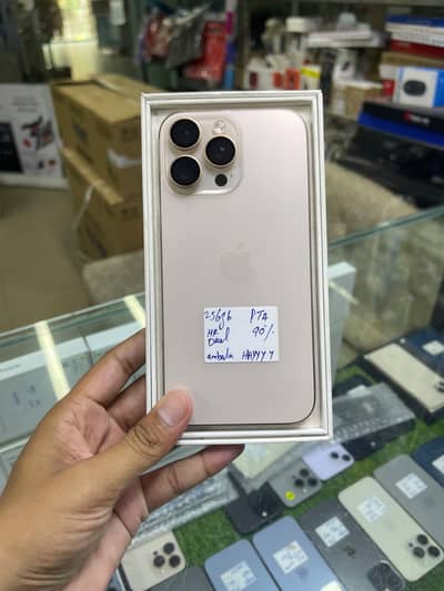 Apple iPhone 16 pro max 256gb pta complete box
