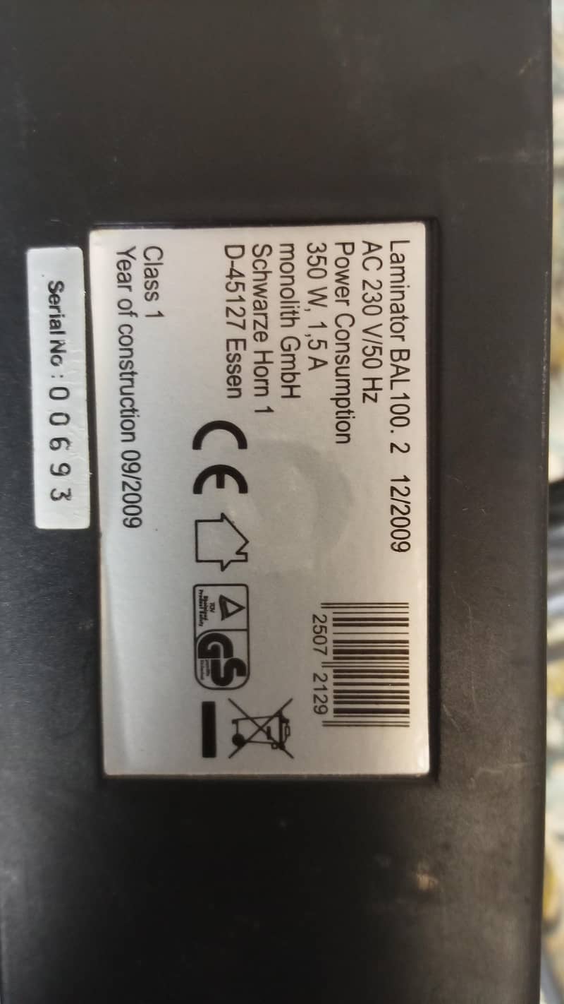 Lamination laminator A4 6