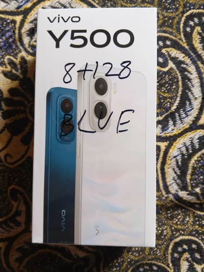 vivo y500 8/128 GB complete box   JUST BOX OPEN HUWA HY