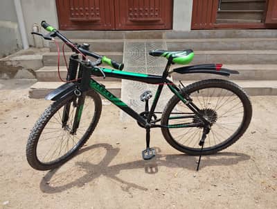 bicycle for sale 2 months used good condition notuch used