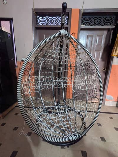 Egg Swing Chair (Jhola) | Used | Best Price 6,000 PKR